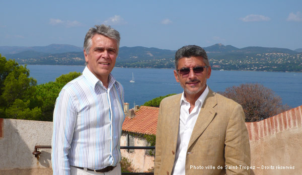 Image 1 - Visite de l'adjoint à la culture de la ville de Cannes