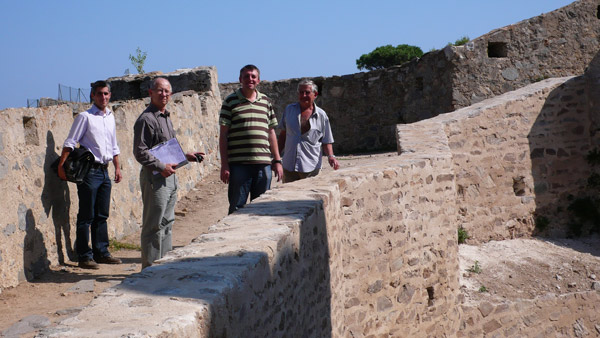 Image 1 - Fin de la 1ere session des travaux à la Citadelle