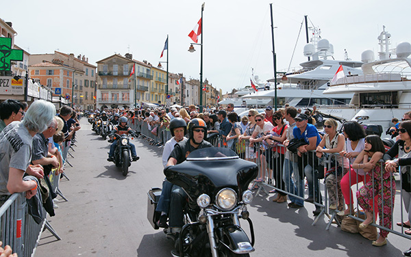 Image 1 - Les Harley ont envahi Saint-Tropez