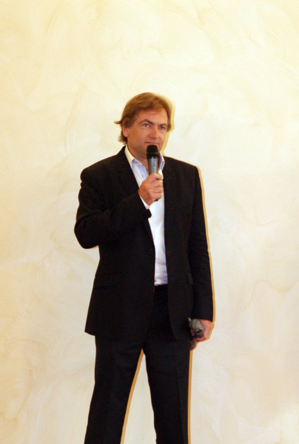 Didier van Cauwelaert, le lauréat.