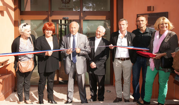 Inauguration du nouveau CCAS de Saint-Tropez