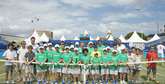 Toute lâ€™équipe des ramasseurs de balle de lâ€™UST Tennis.