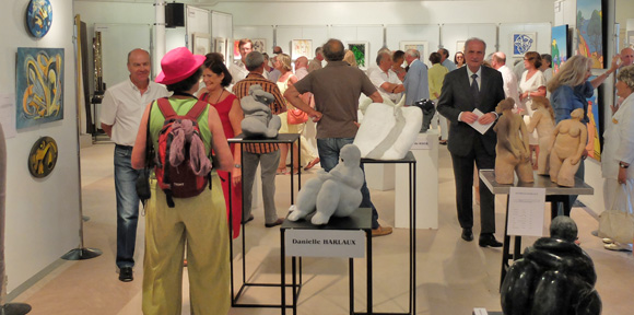 Image 3 - Malte s’invite au salon des peintres et sculpteurs de Saint-Tropez