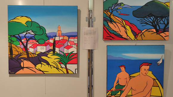 Image 6 - Malte s’invite au salon des peintres et sculpteurs de Saint-Tropez