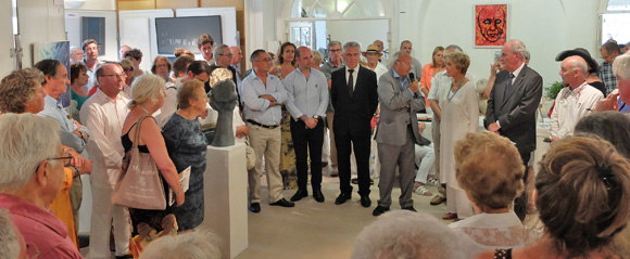Image 2 - Malte s’invite au salon des peintres et sculpteurs de Saint-Tropez