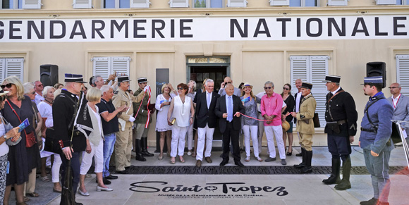 Image 3 - Inauguration de la place Blanqui et première visite officielle du musée de la Gendarmerie et du Cinéma de Saint-Tropez