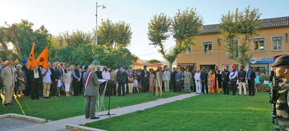 Image 3 - Hommage à Ranjit Singh : l’Etat du Pendjab offre un buste à la ville