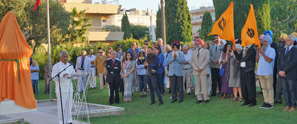 Image 8 - Hommage à Ranjit Singh : l’Etat du Pendjab offre un buste à la ville