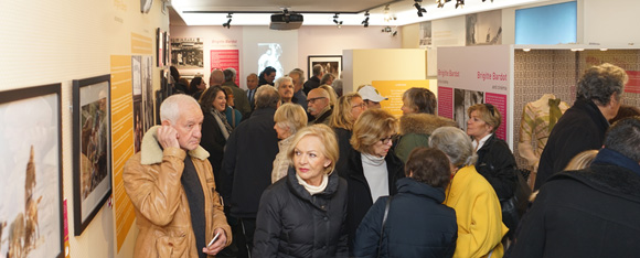 Image 2 - Forte affluence à l’inauguration de l’exposition Brigitte Bardot, samedi 4 février