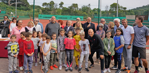 Image 5 - Inauguration : les courts de tennis rénovés
