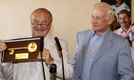 Hommage à Buzz Aldrin, le 29 juillet 2009