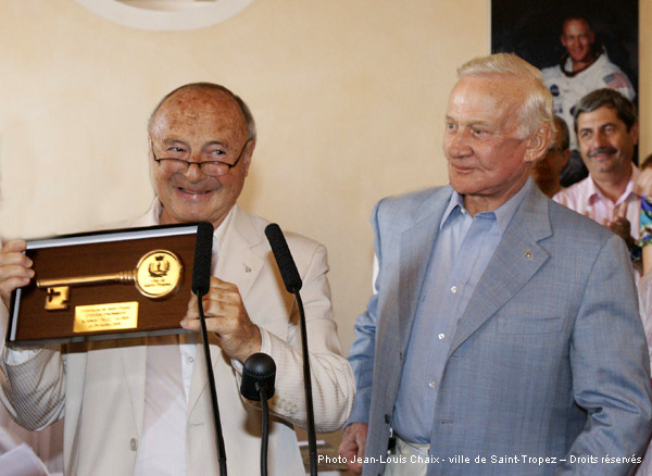 Hommage à Buzz Aldrin, le 29 juillet 2009