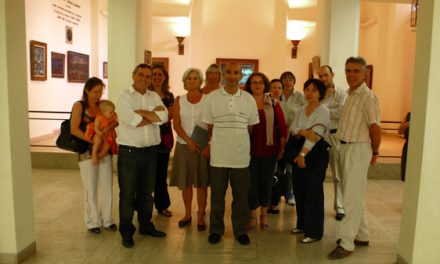 Visite des agents de la mairie à l’Annonciade