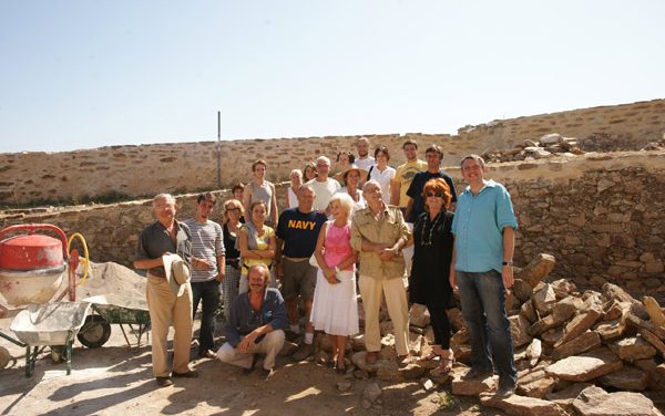 Arrivée du 2e groupe Apare sur le chantier de la citadelle