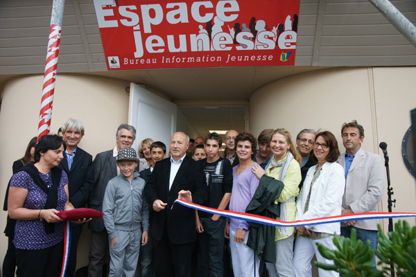 Inauguration de l’Espace jeunesse