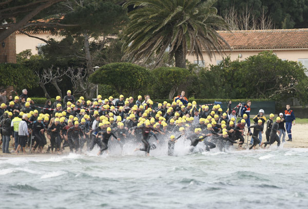 Triathlon : ils ont bravé le mistral