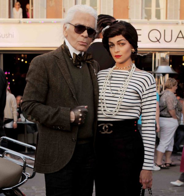 Chanel : Karl Lagerfeld tourne à Saint-Tropez