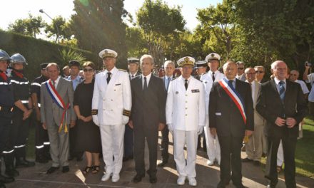 15 août « patriotique » : le secrétaire d’Etat Hubert Falco à Saint-Tropez