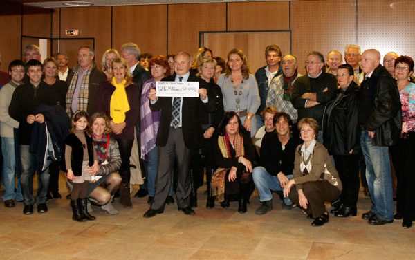 50 000 euros pour le Téléthon 2010 !