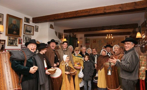 La messe de minuit avec le Rampèu