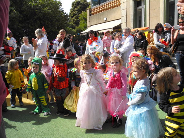 Les petits ont fêté l’arrivée du printemps