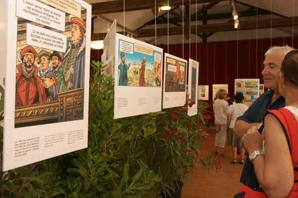 L’histoire de Saint-Tropez en bande dessinée