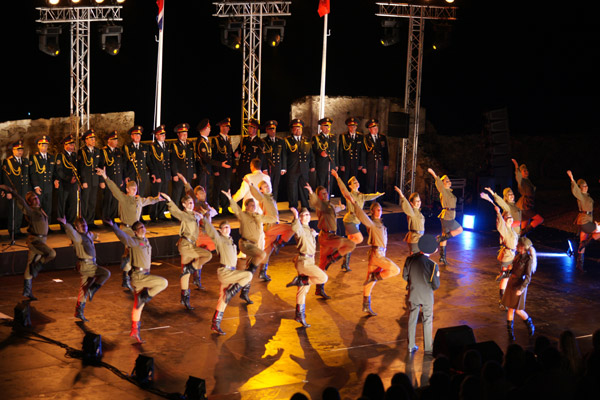 La citadelle au rythme des chants et danses de l’Ukraine