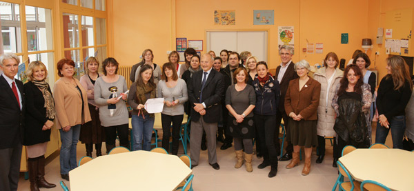 Les vœux du Maire aux personnels de la crèche et des cantines scolaires