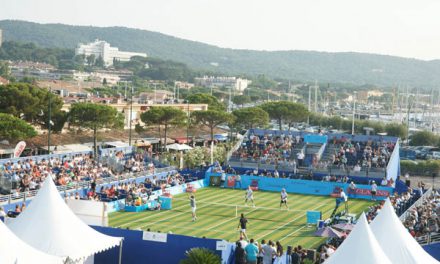 Les légendes du tennis ont fait le show