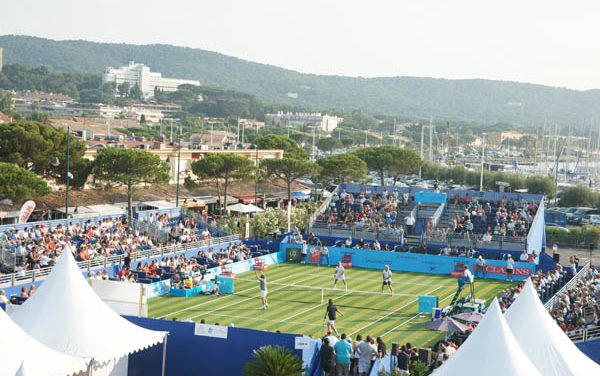 Les légendes du tennis ont fait le show