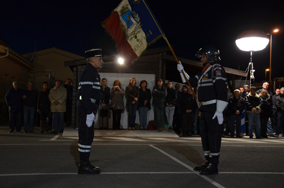 Pompiers : le capitaine Vighetto intronisé