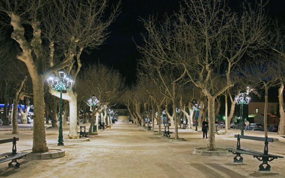 Lumières sur la place des Lices