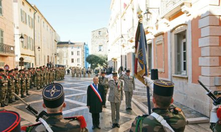 Saint-Tropez accueille la passation de commandement du 3e Rama de Canjuers