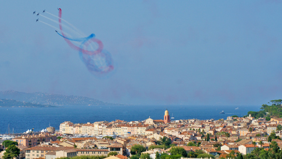 Le ballet aérien des Ailes de Saint-Tropez