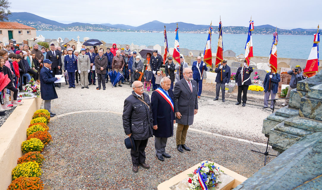 11 novembre : les jeunes Tropéziens ont participé aux cérémonies