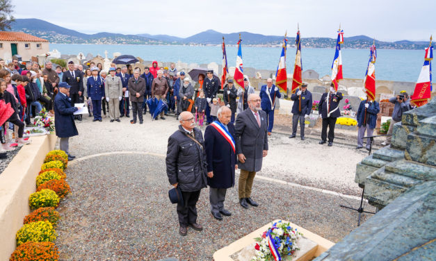 11 novembre : les jeunes Tropéziens ont participé aux cérémonies