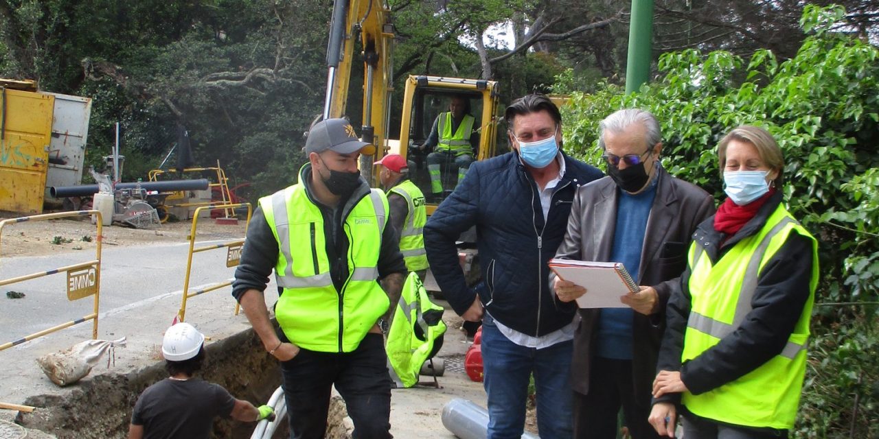 Travaux chemin du Pinet