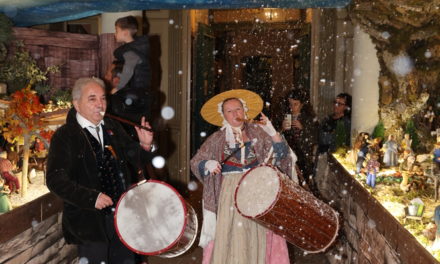 Inauguration de la crèche provençale