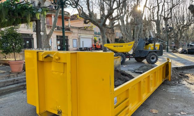 Des travaux sur le réseau d’eau potable de la place des Lices