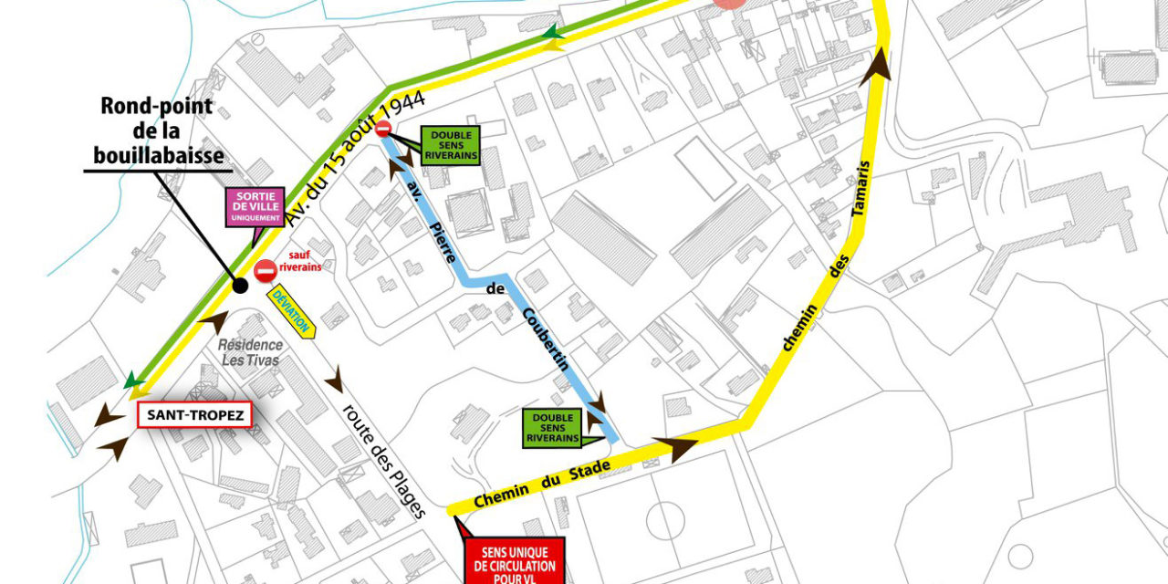 Travaux d’assainissement : l’entrée de ville fermée à la circulation à partir du lundi 25 janvier