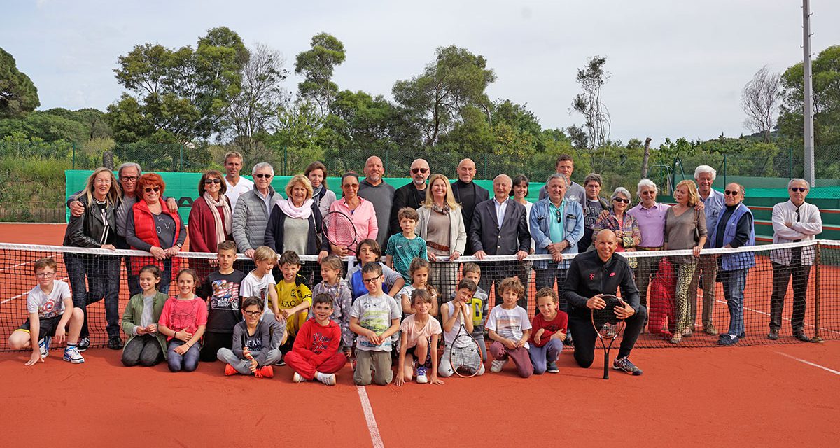 Rénovation des courts du centre de tennis municipal Pierre-Philippot