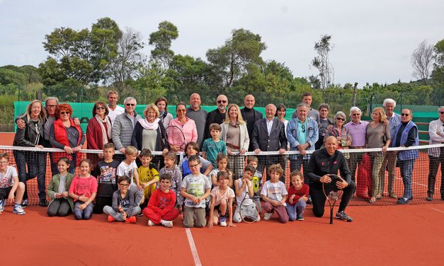 Rénovation des courts du centre de tennis municipal Pierre-Philippot