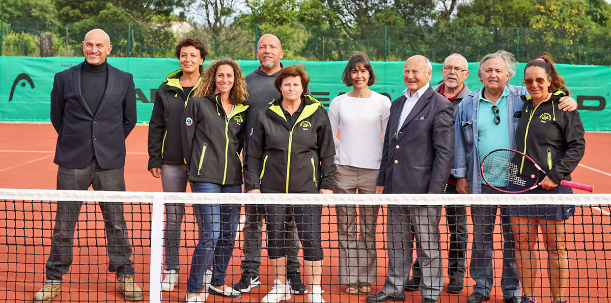 Inauguration : les courts de tennis rénovés