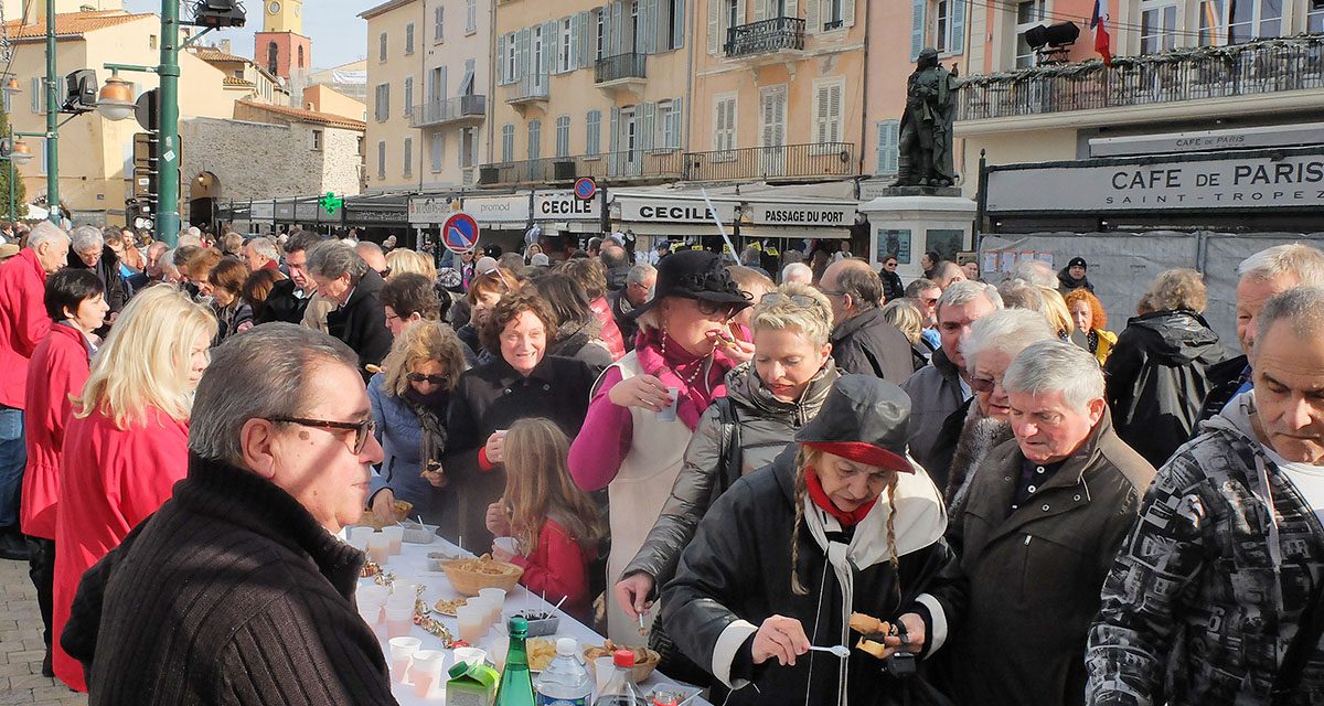 Noël à Saint-Tropez : grande anchoïade