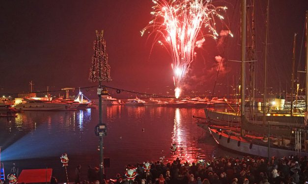 Noël à Saint-Tropez : feu d’artifice