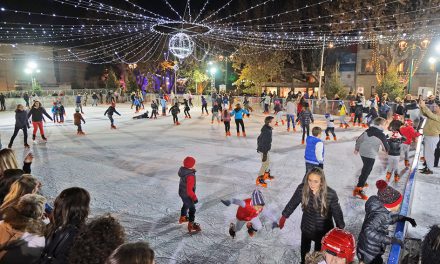 Noël à Saint-Tropez : patinoire à ciel ouvert