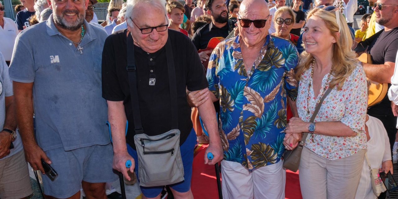 Inauguration du stade et hommage à Marcel Aubour