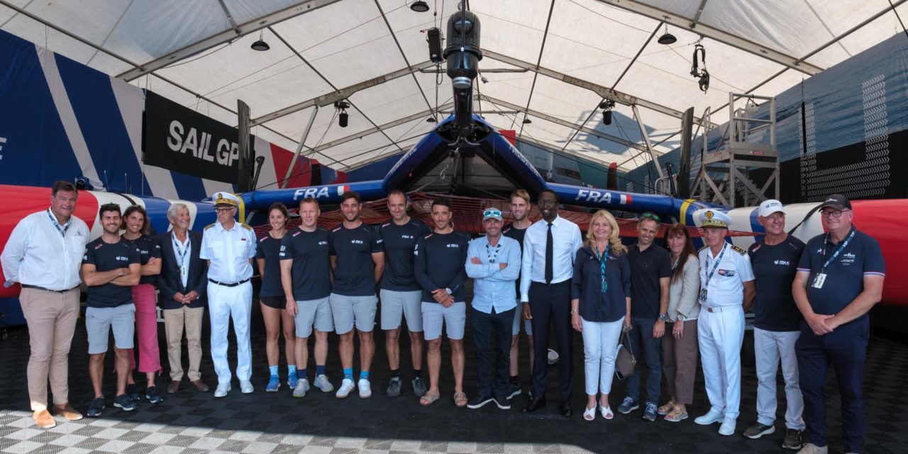 Visite de Monsieur Hervé Berville, Secrétaire d’État chargé de la Mer, à l’occasion du SailGP