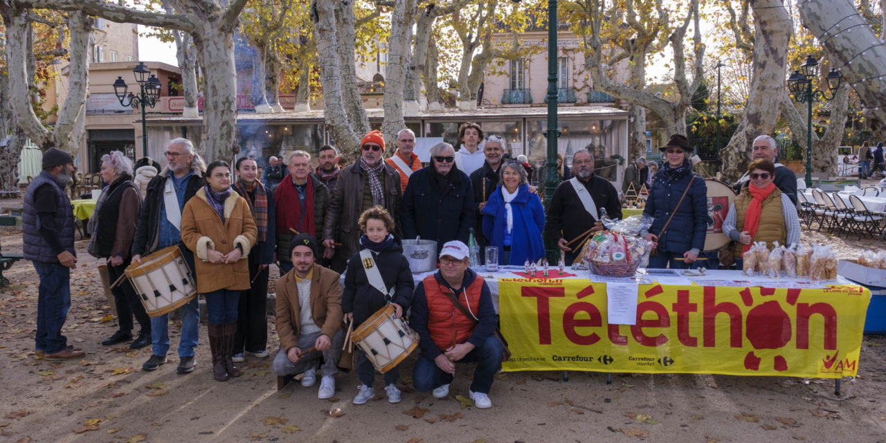 Téléthon 2023 à Saint-Tropez – Un bel élan de solidarité !