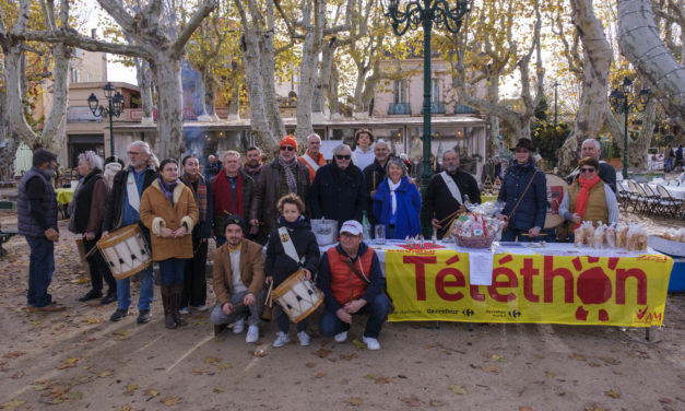 Téléthon 2023 à Saint-Tropez – Un bel élan de solidarité !
